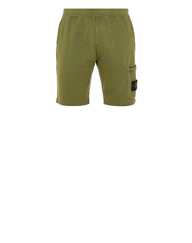 stone island badge shorts