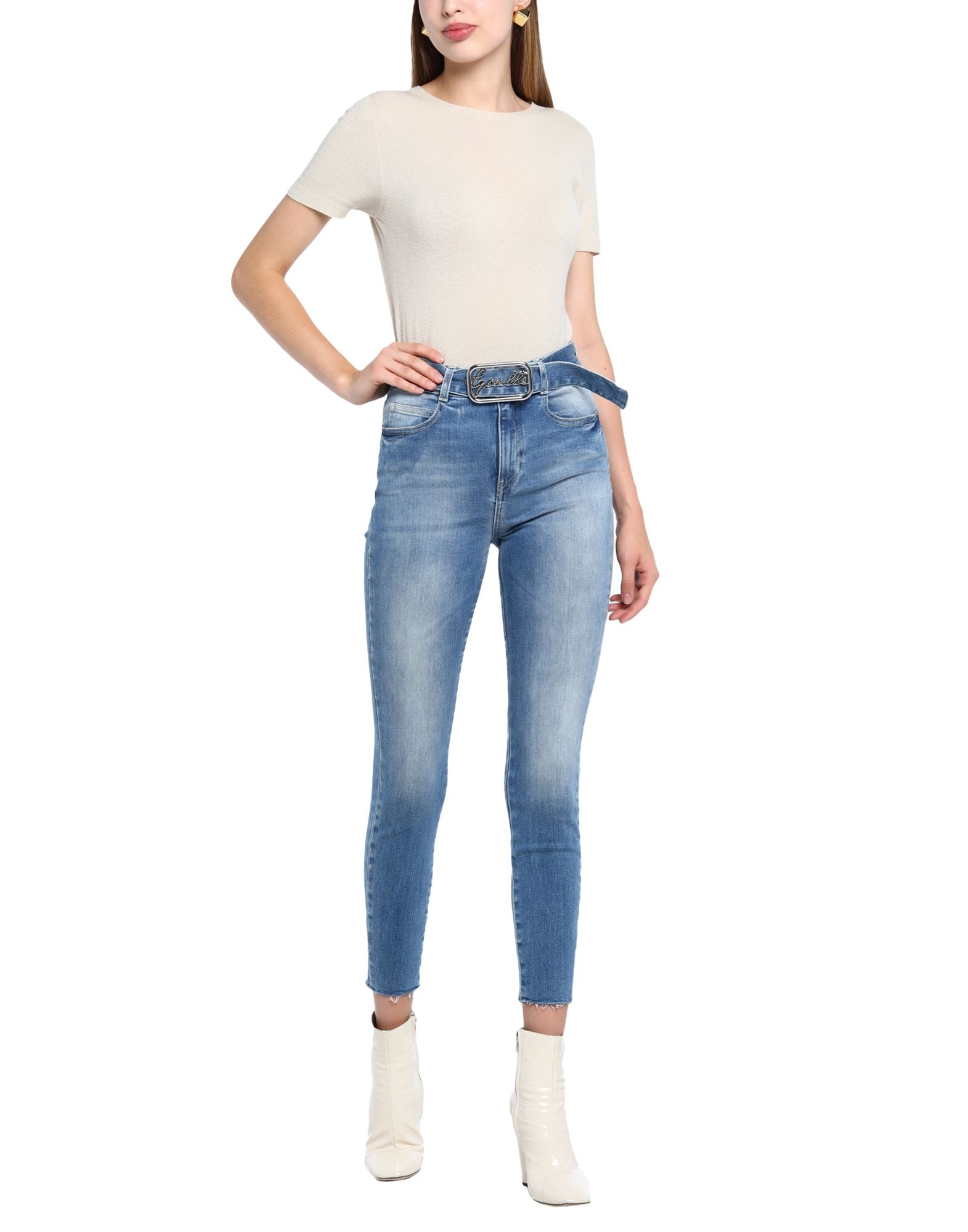  Gaëlle Paris - Hosen & Röcke - Jeanshosen - On Yoox.com 