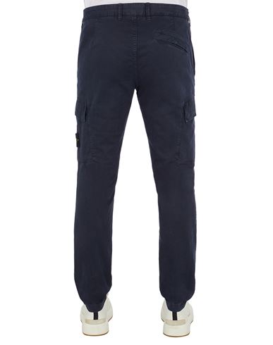 stone island stretch broken twill garment dyed pants