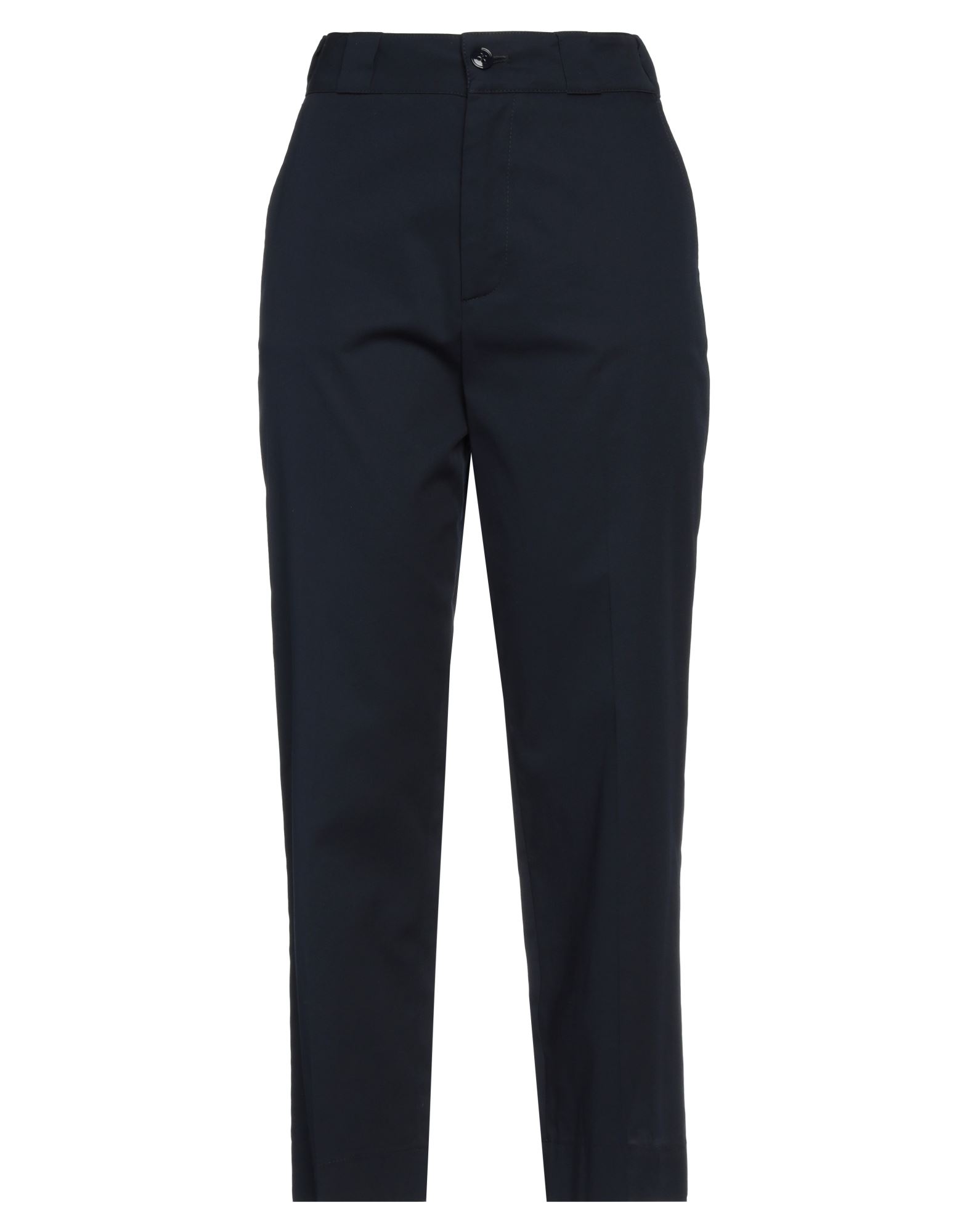 Merci .., Woman Pants Midnight Blue Size 4 Cotton, Elastane