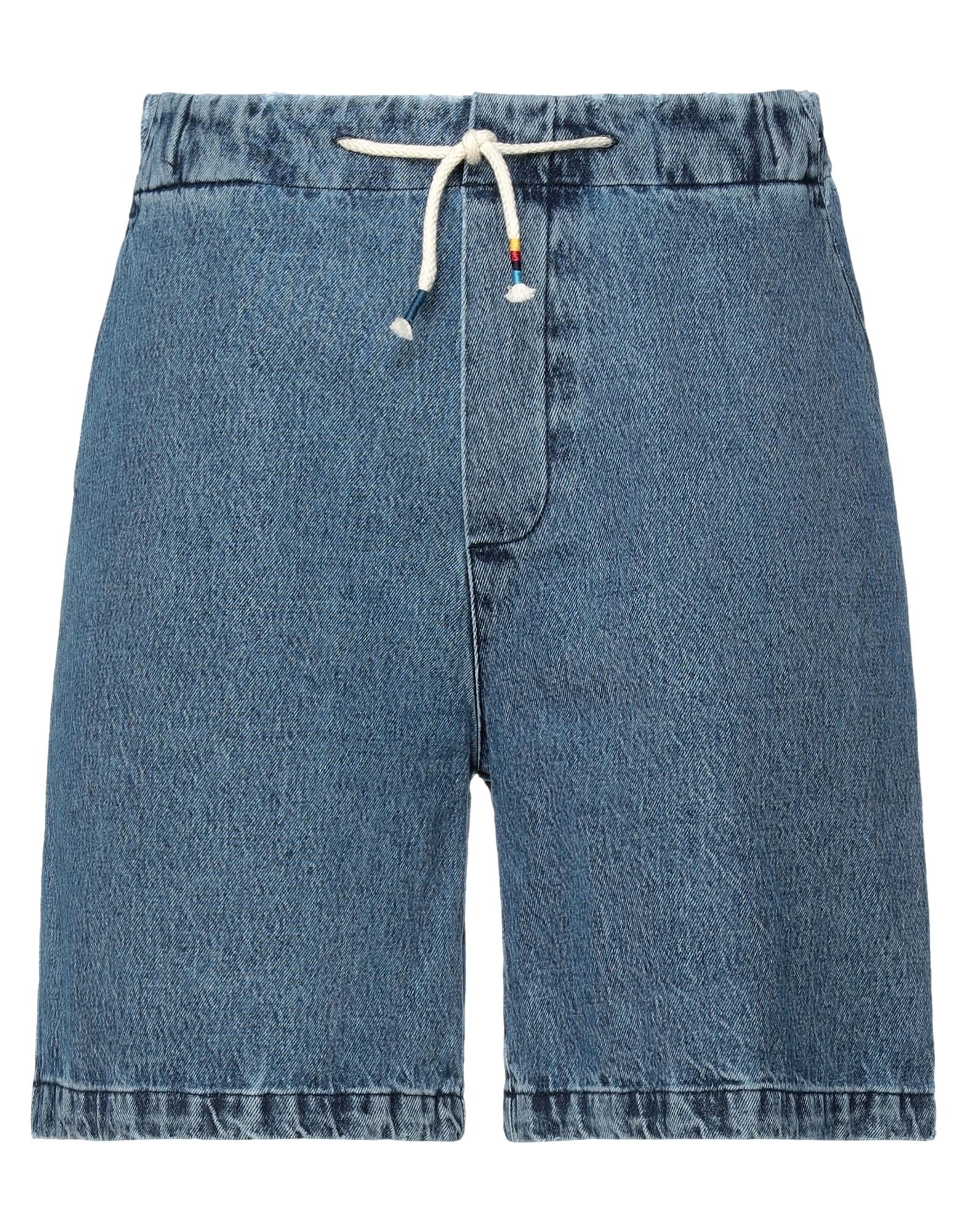 The Silted Company Denim Shorts In Blue