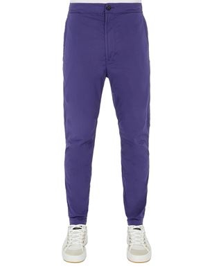 Pantalon homme Stone Island en molleton de coton Marine