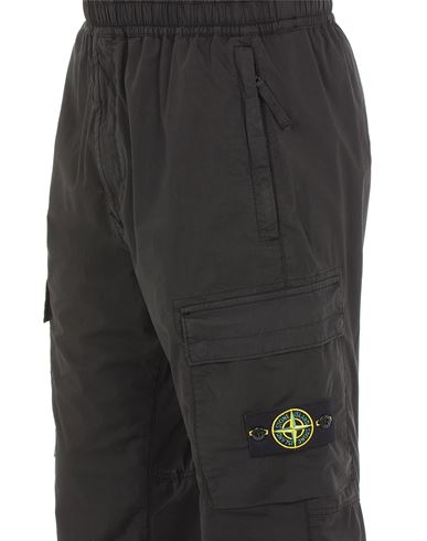 stone island garment dyed cargo pant