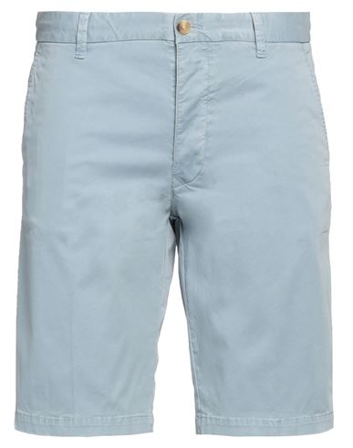 Blauer Man Shorts & Bermuda Shorts Light Blue Size 33 Cotton, Elastane