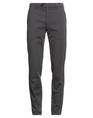 Mmx Man Pants Charcoal Size 33w-34l Cotton, Elastane In Gray