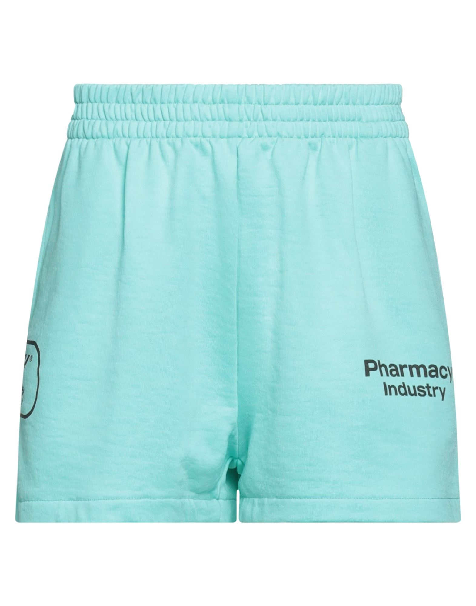Pharmacy Industry Green Cotton Short In Blue