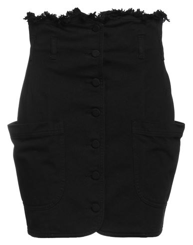 Philosophy Di Lorenzo Serafini Woman Mini Skirt Black Size 4 Cotton