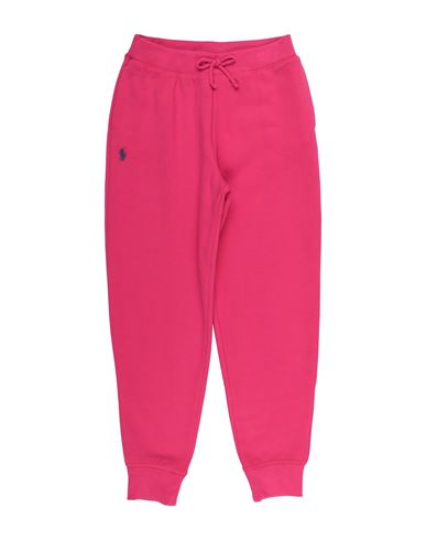 Polo Ralph Lauren Kids'  Toddler Girl Pants Fuchsia Size 3 Cotton, Polyester In Pink