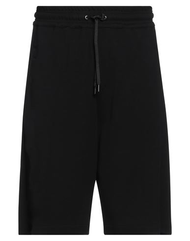 Neil Barrett Man Shorts & Bermuda Shorts Black Size 32 Viscose, Polyamide, Elastane