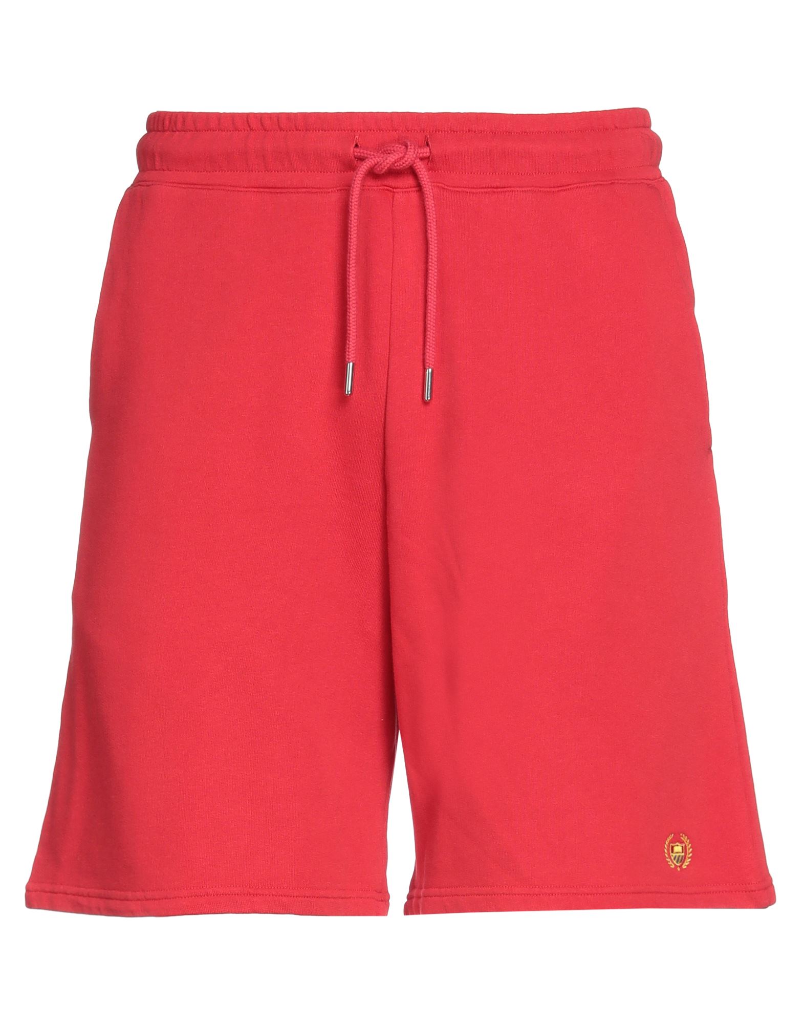 Bel-air Athletics Man Shorts & Bermuda Shorts Red Size L Cotton