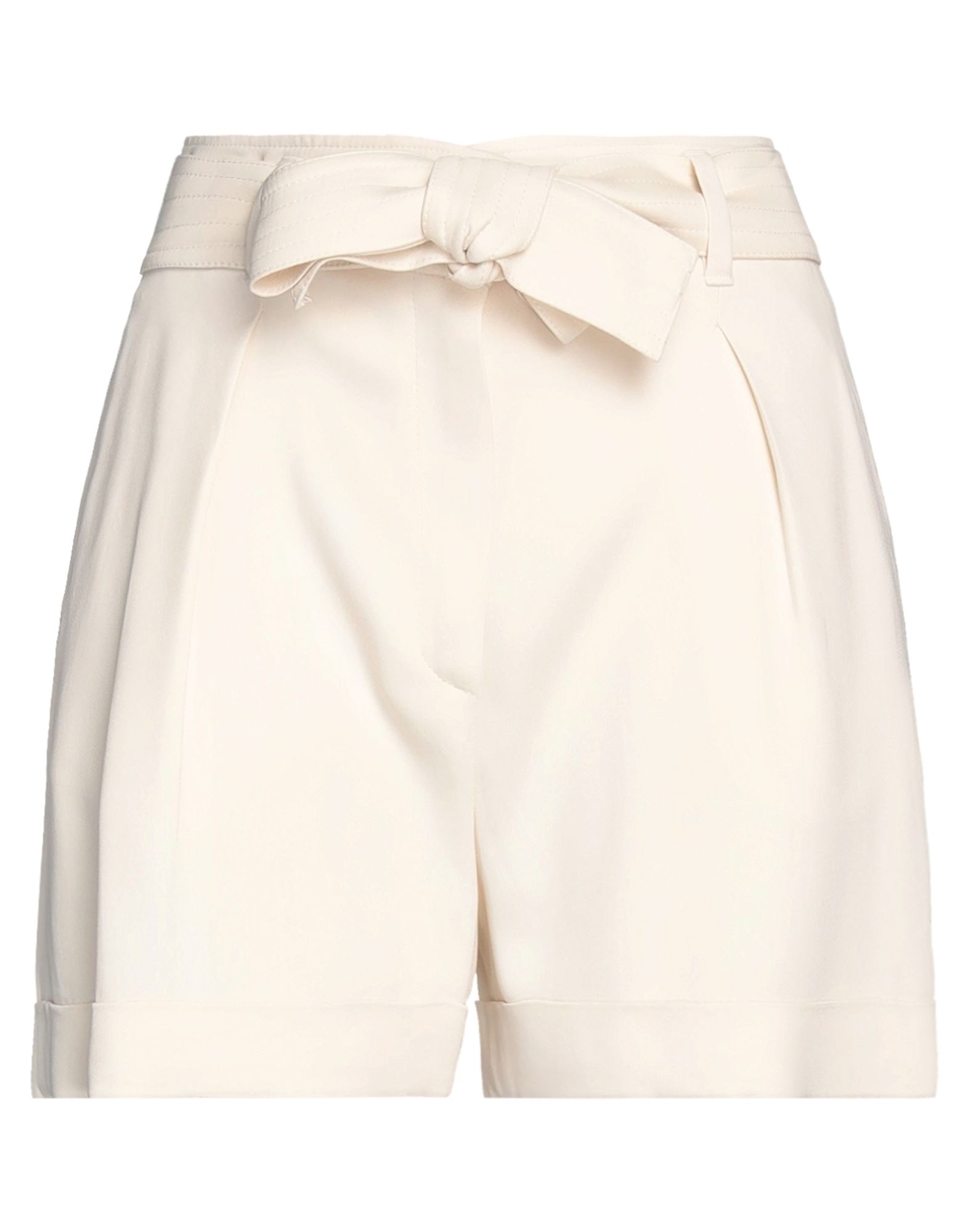 True Royal Woman Shorts & Bermuda Shorts Ivory Size 6 Viscose, Elastane In White