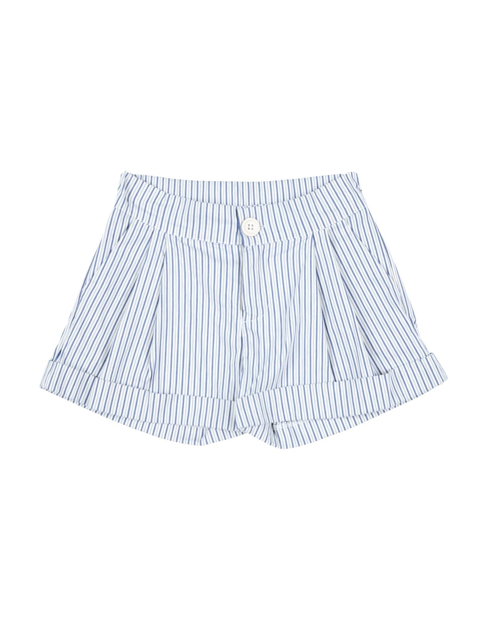 Le Petit Coco Kids'  Toddler Girl Shorts & Bermuda Shorts Blue Size 4 Cotton, Polyamide, Elastane