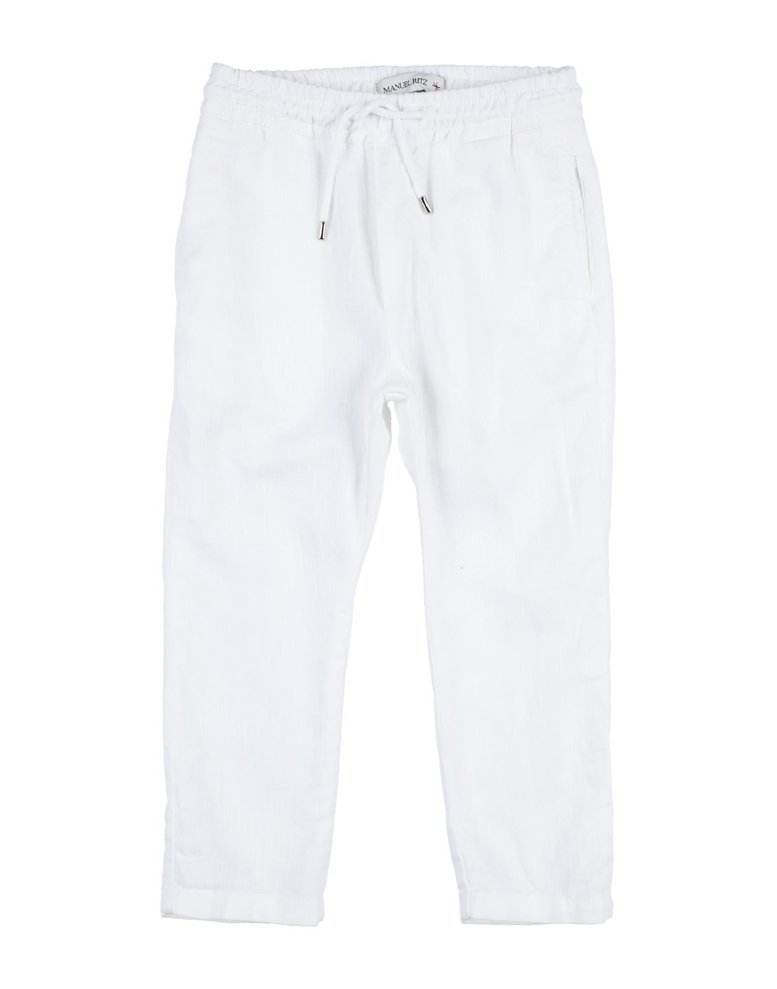 Manuel Ritz Kids'  Pants In White