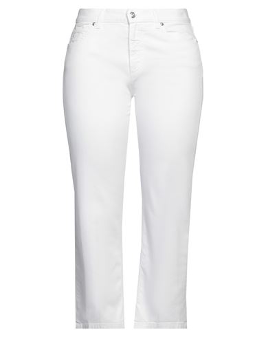 Nine:inthe:morning Nine In The Morning Woman Denim Pants White Size 31 Cotton, Elastane