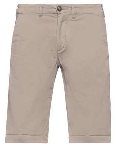 40weft Man Shorts & Bermuda Shorts Dove Grey Size 26 Cotton, Elastane