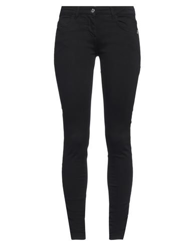 Pepe Jeans Woman Jeans Black Size 30 Cotton, Polyester, Elastane