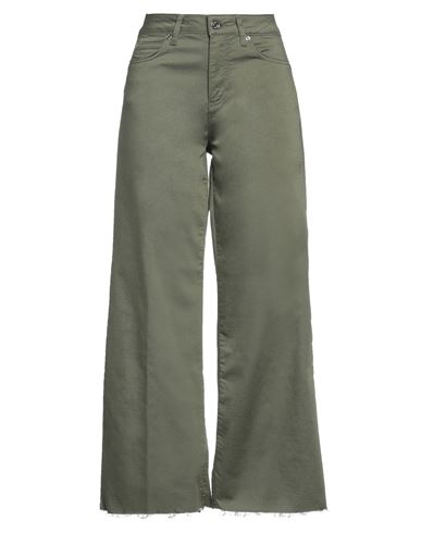 Liu •jo Woman Pants Military Green Size 25w-28l Cotton, Polyester, Elastane