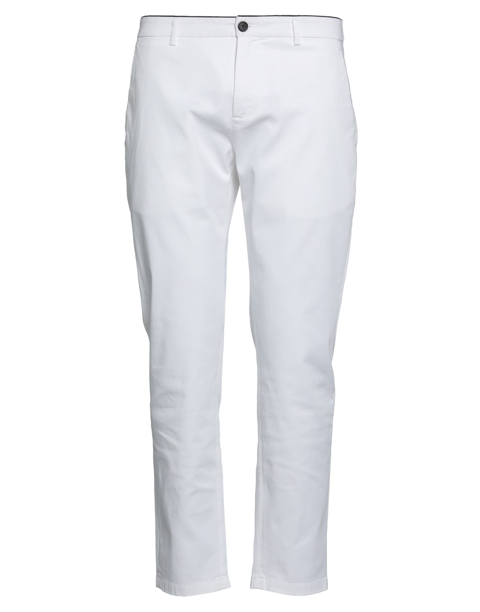 Shop Department 5 Man Pants White Size 35 Cotton, Elastane