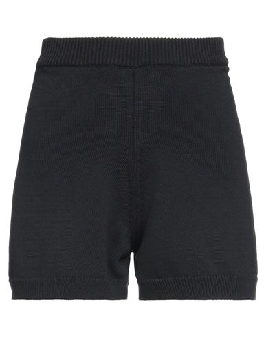 Vicolo Woman Shorts & Bermuda Shorts Black Size Onesize Cotton