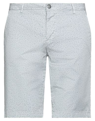 Camouflage Ar And J. Man Shorts & Bermuda Shorts Grey Size 36 Cotton, Elastane