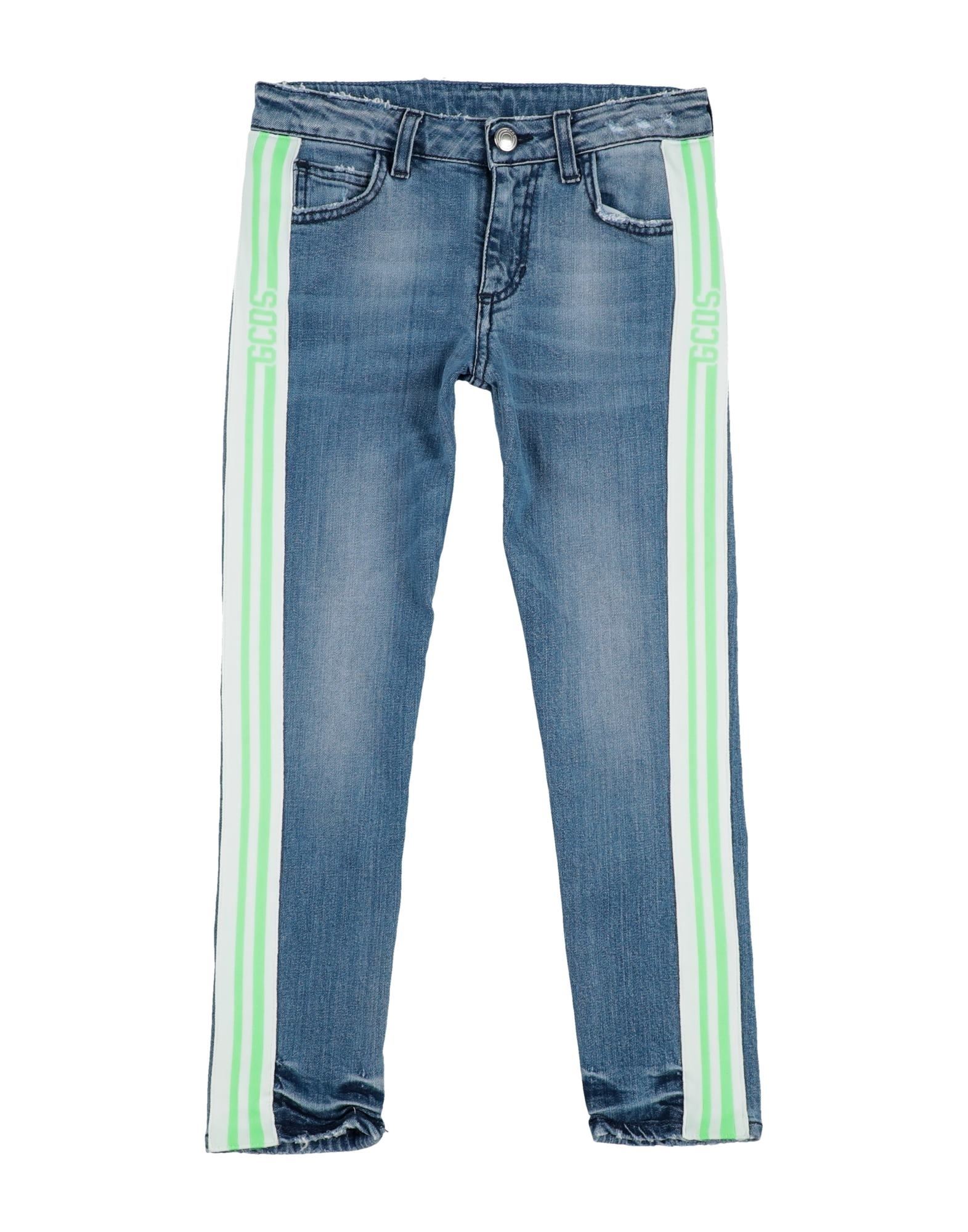 Gcds Mini Kids'  Jeans In Blue