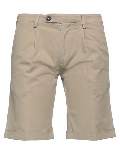 Michael Coal Man Shorts & Bermuda Shorts Sage Green Size 31 Cotton, Linen, Elastane