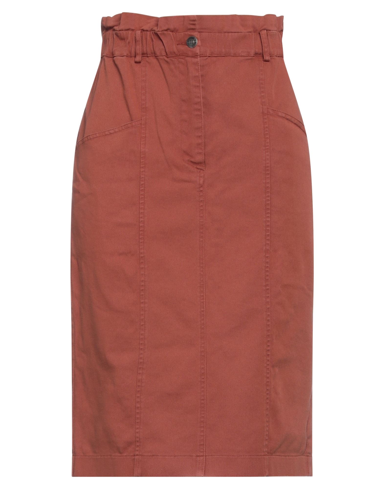 8pm Midi Skirts In Red