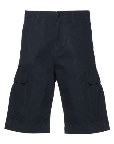 Carhartt Man Shorts & Bermuda Shorts Midnight Blue Size 28 Cotton