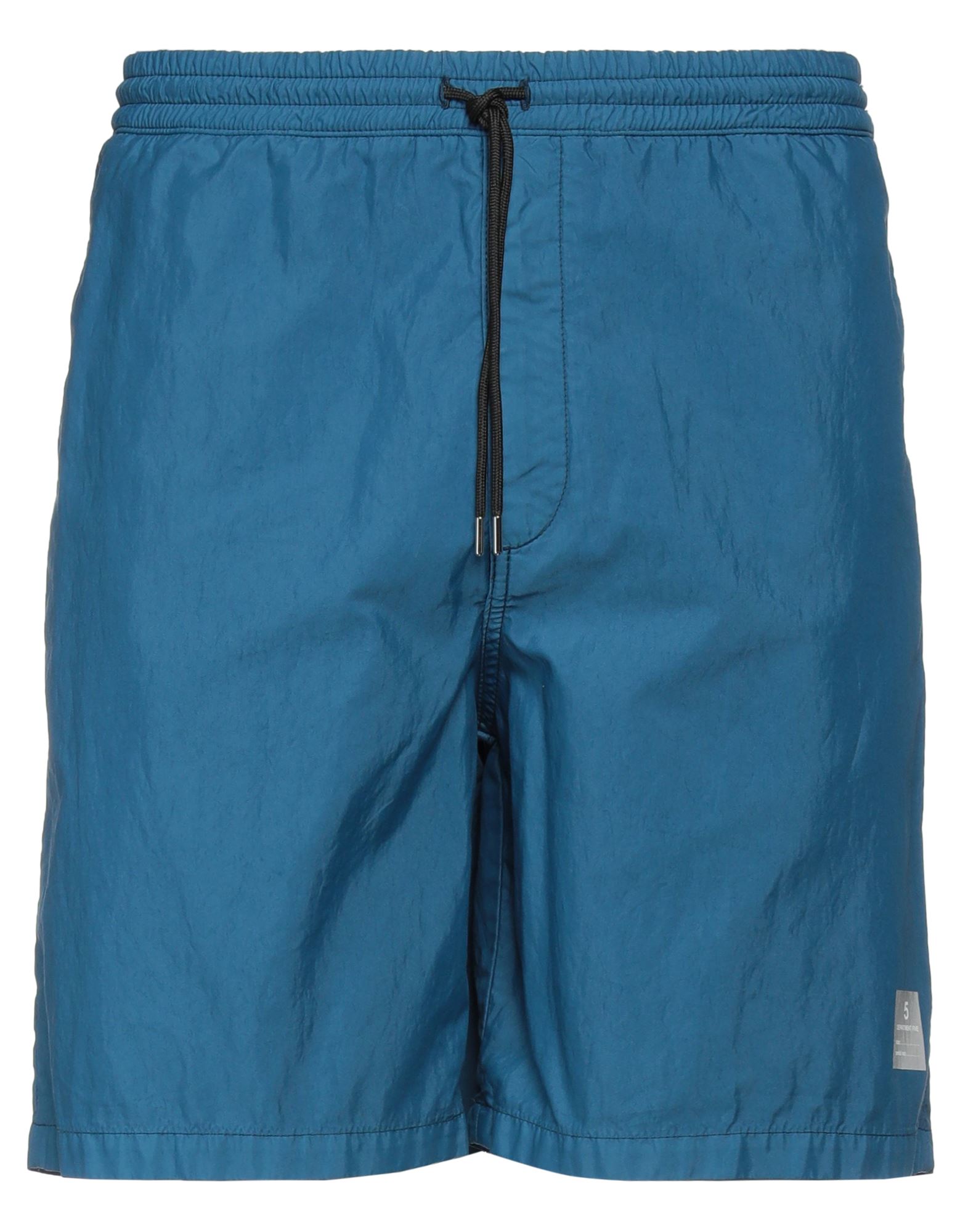 Department 5 Man Shorts & Bermuda Shorts Blue Size Xl Cotton, Polyamide