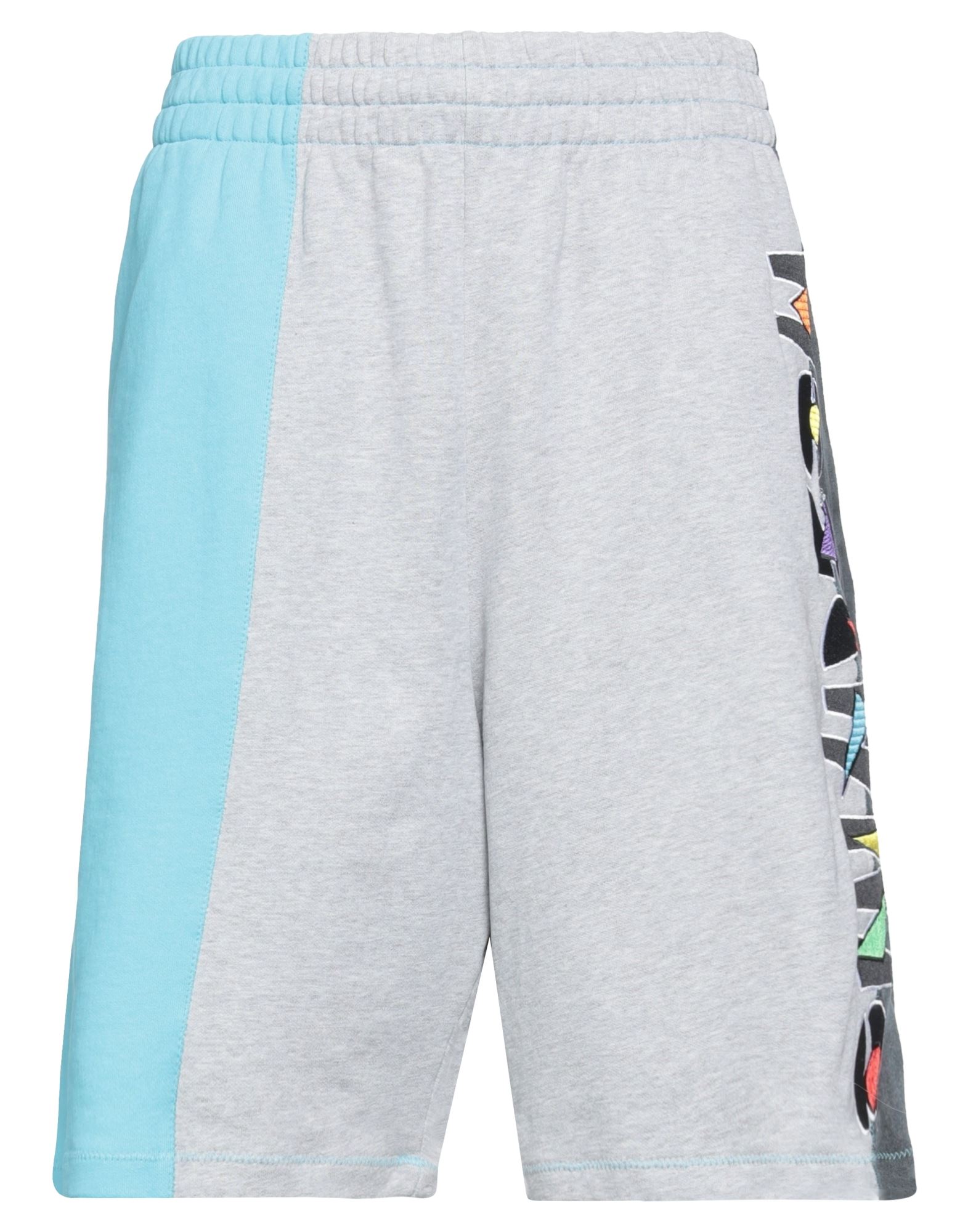 Moschino Man Shorts & Bermuda Shorts Grey Size 34 Cotton