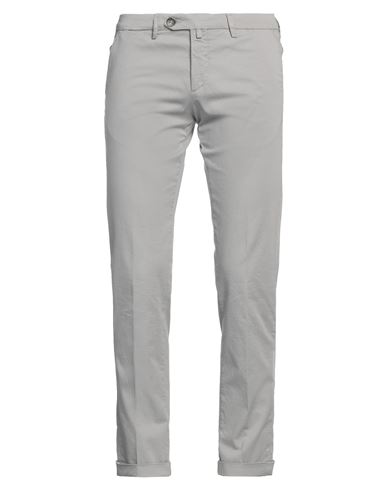 B Settecento Man Pants Light Grey Size 33 Cotton, Elastane