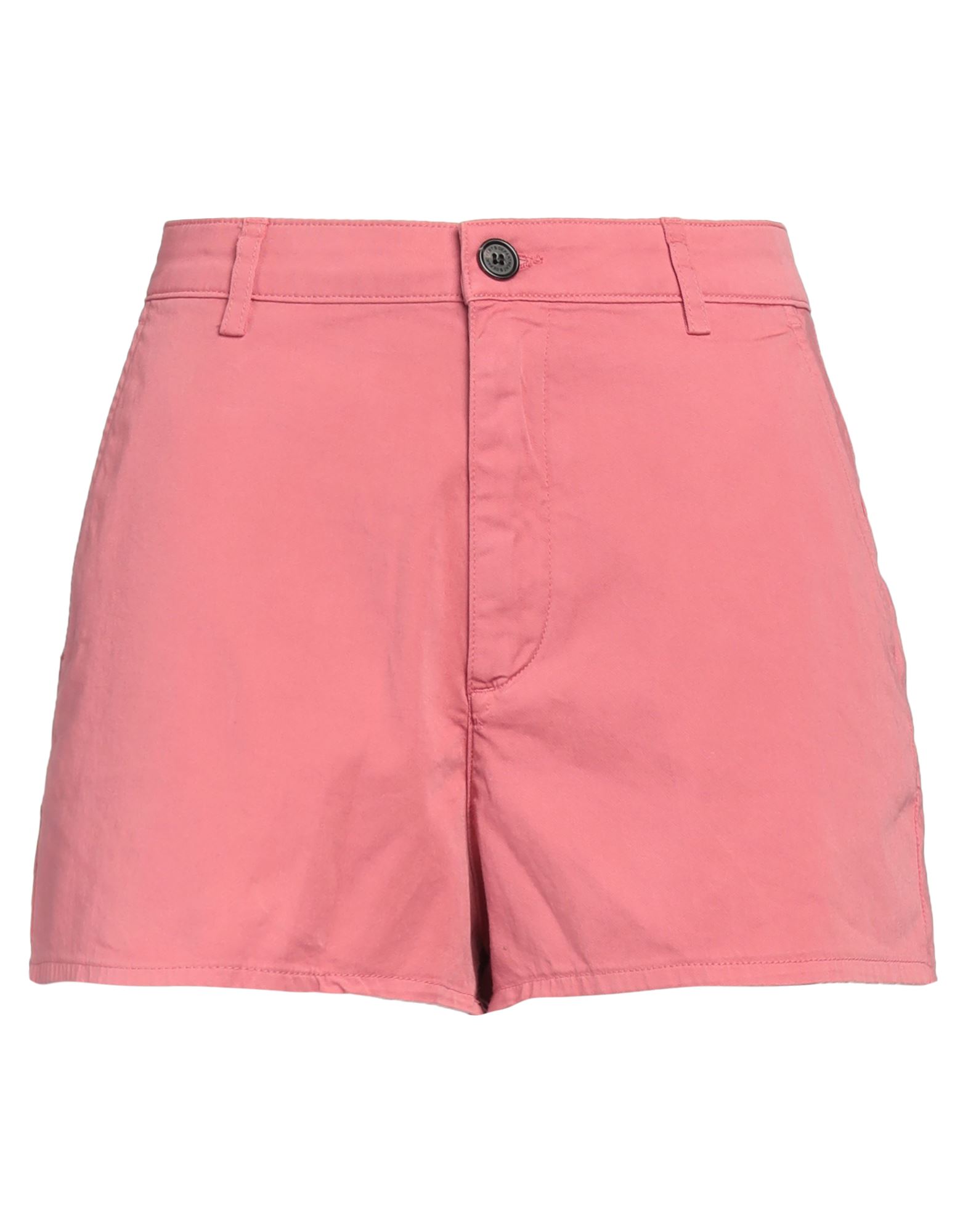 Department 5 Woman Shorts & Bermuda Shorts Coral Size 30 Cotton, Elastane In Red