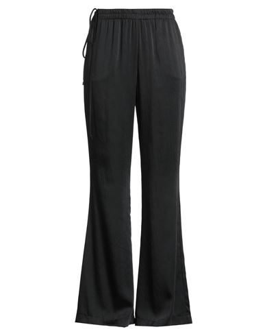 Jucca Woman Pants Black Size 4 Polyester In Black