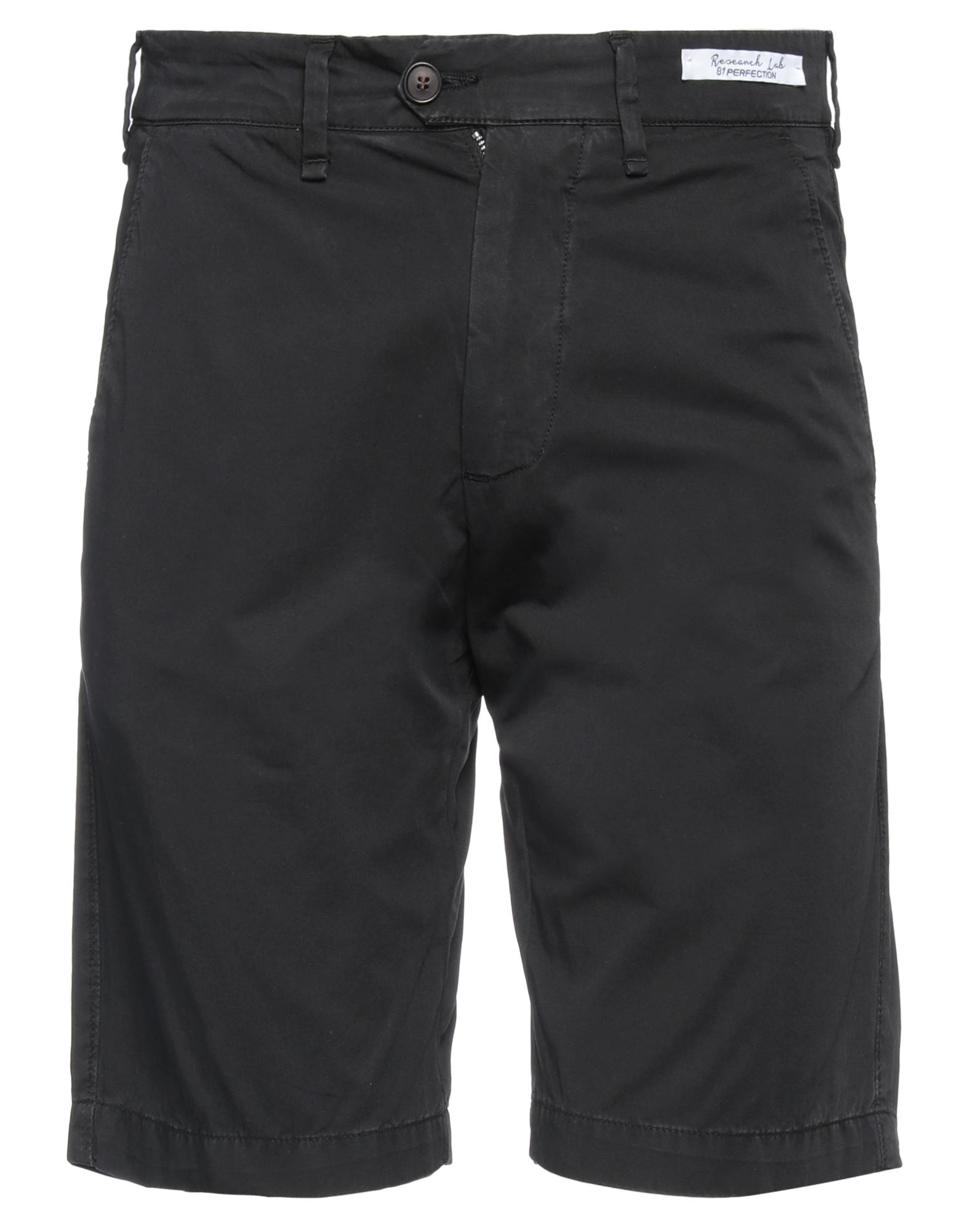 Perfection Man Shorts & Bermuda Shorts Black Size 28 Cotton