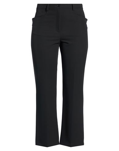 Denny Rose Woman Pants Black Size 10 Polyester, Viscose, Elastane
