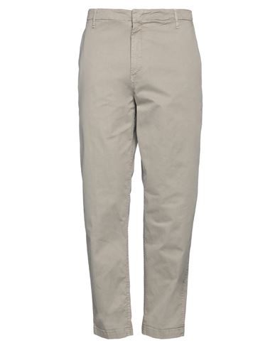 Dondup Man Pants Light Brown Size 33 Cotton, Elastane In Beige