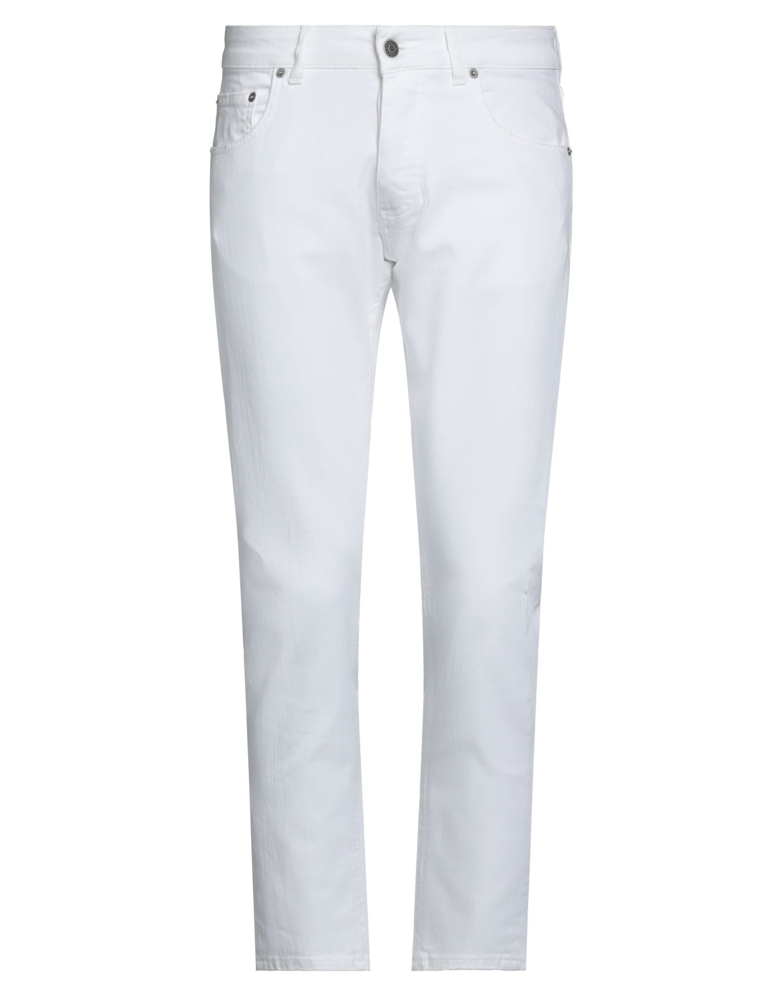 Shop Be Able Man Jeans White Size 34 Cotton, Elastane
