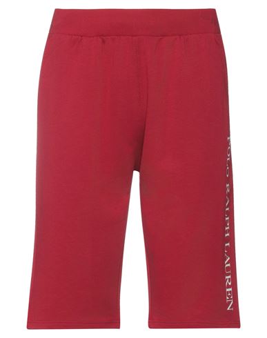 Polo Ralph Lauren Man Shorts & Bermuda Shorts Brick Red Size S Cotton, Polyester