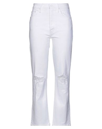 Джинсовые брюки MOTHER Белый 13670057OX 