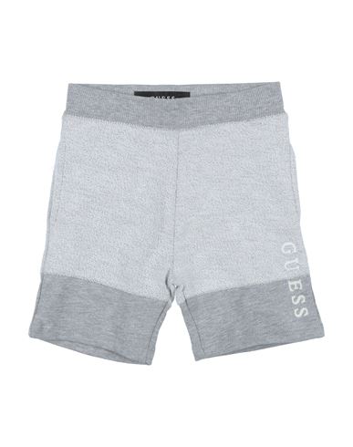 Guess Babies'  Newborn Boy Shorts & Bermuda Shorts Grey Size 3 Cotton