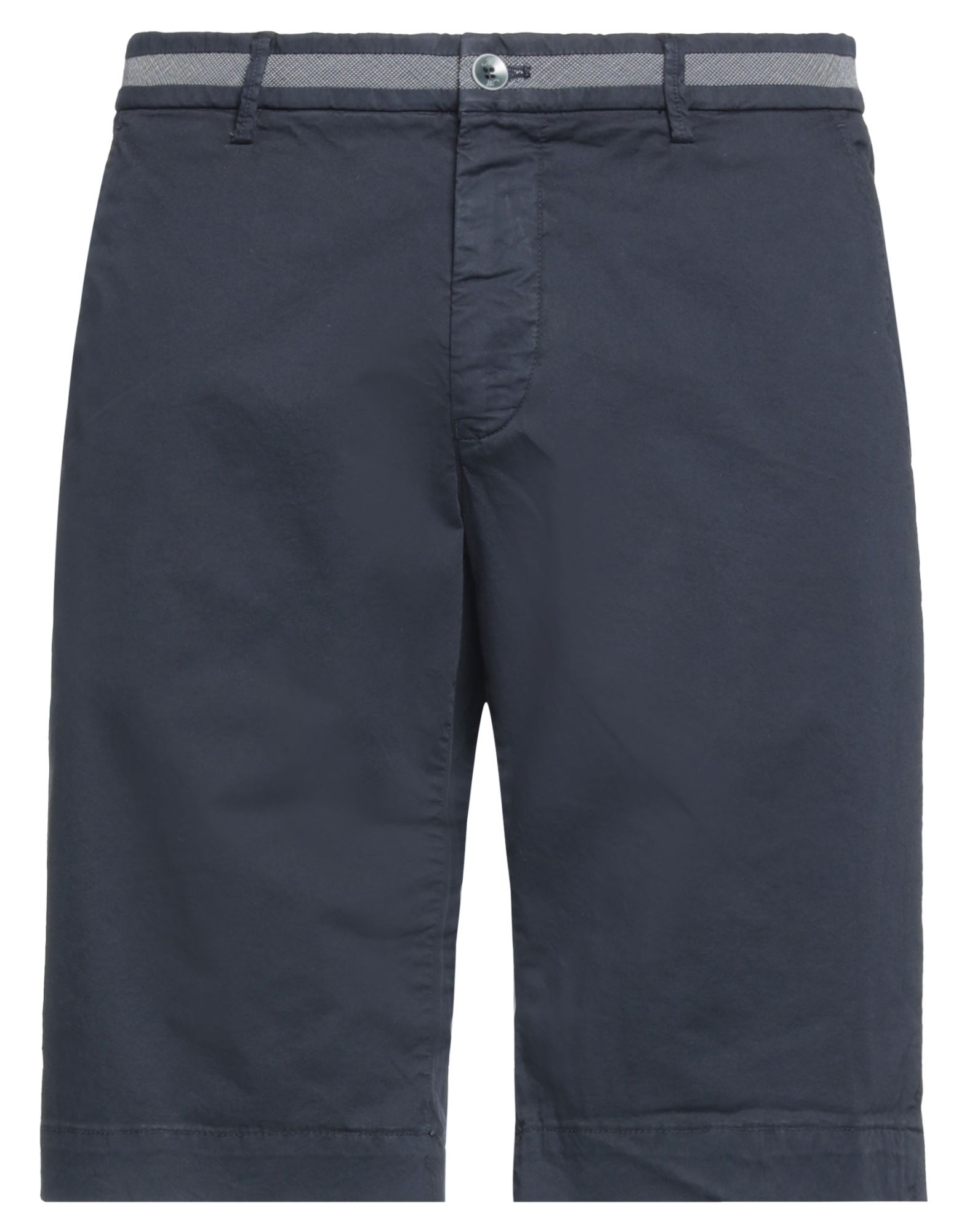 Mason's Man Shorts & Bermuda Shorts Midnight Blue Size 30 Cotton, Elastane