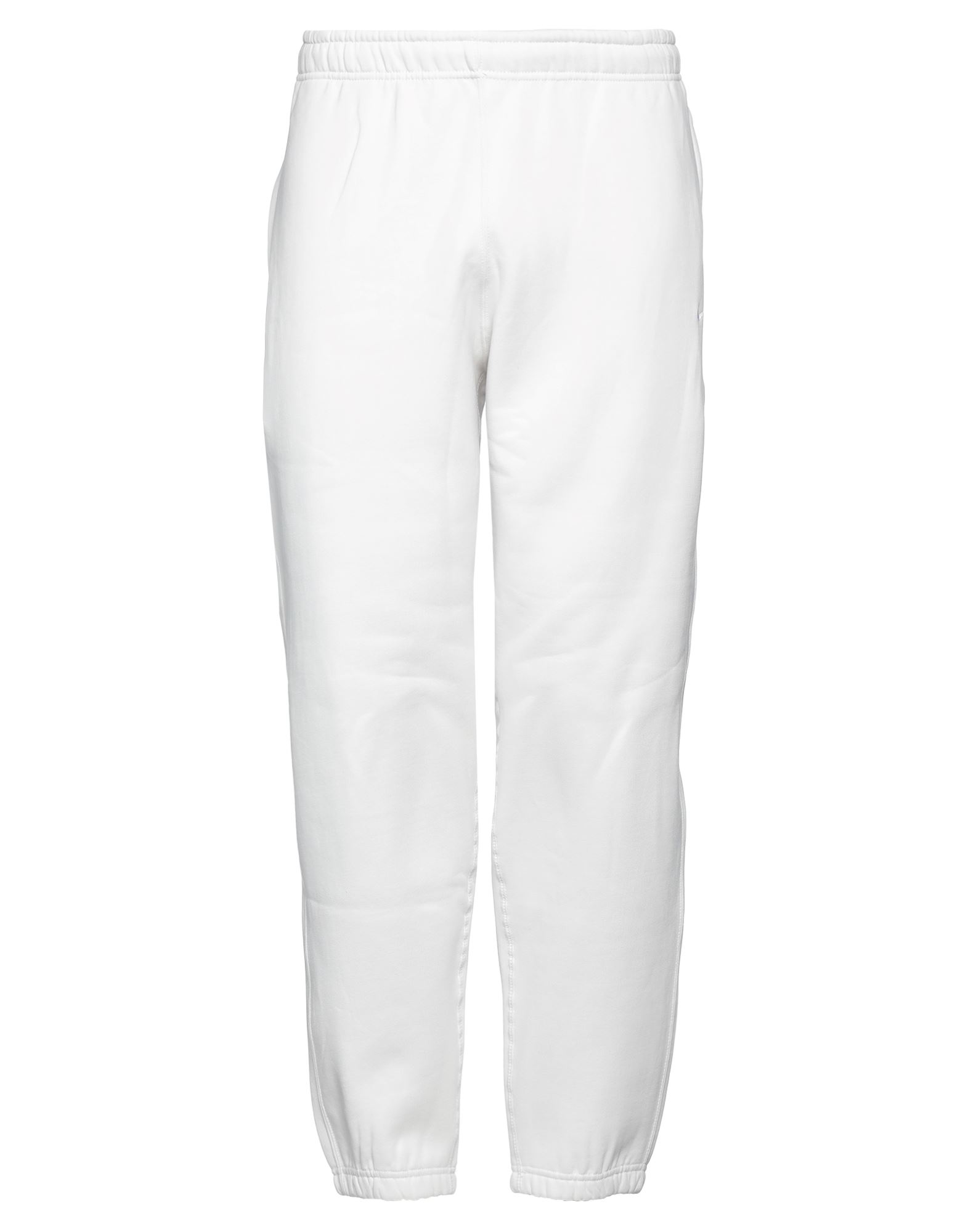 Nike Solo Swoosh Woven Track Pant In Off White