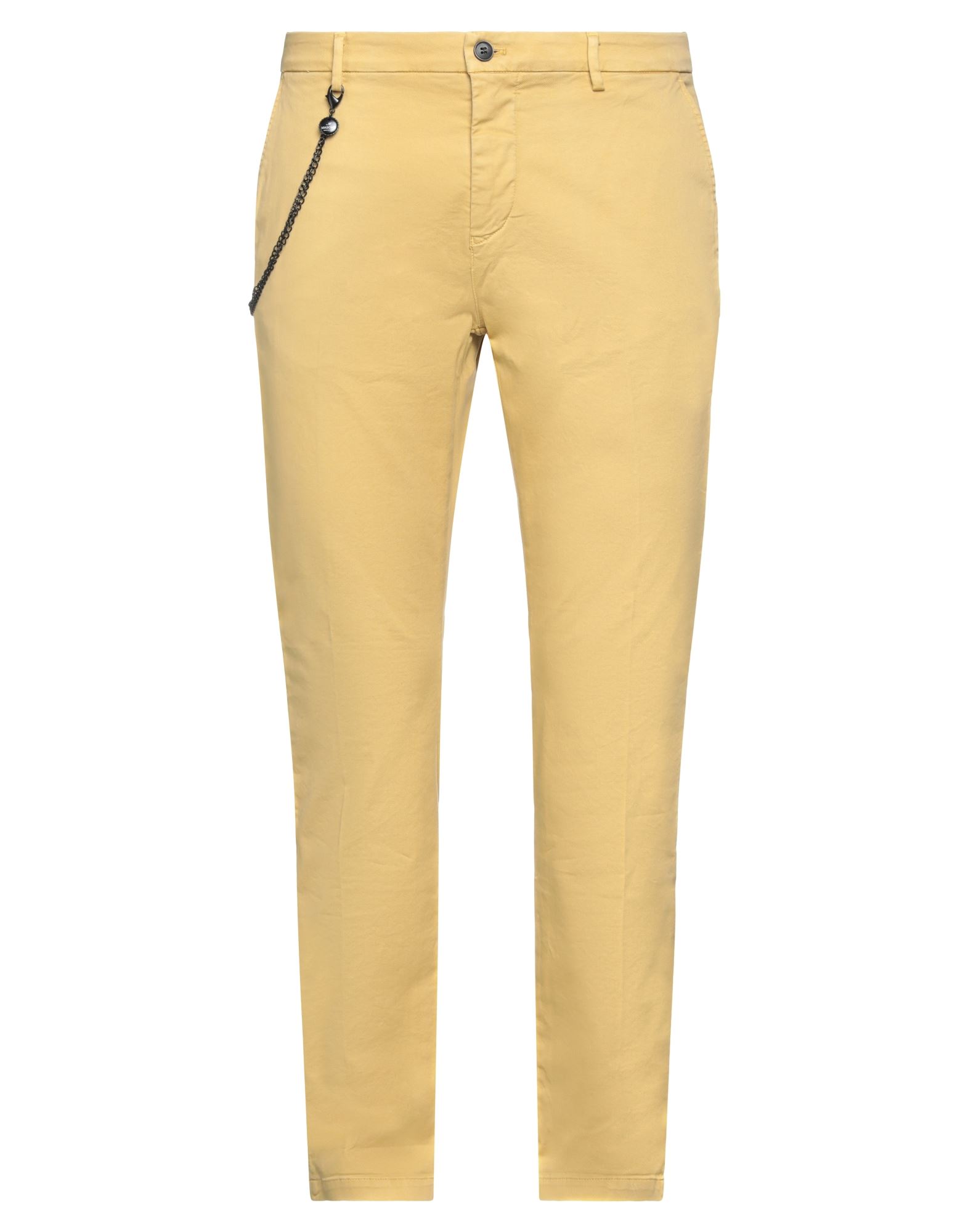 Mason's Man Pants Ocher Size 36 Cotton, Lyocell, Elastane In Yellow