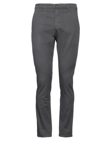 Dondup Man Pants Navy Blue Size 31 Cotton, Lyocell, Elastane In Grey