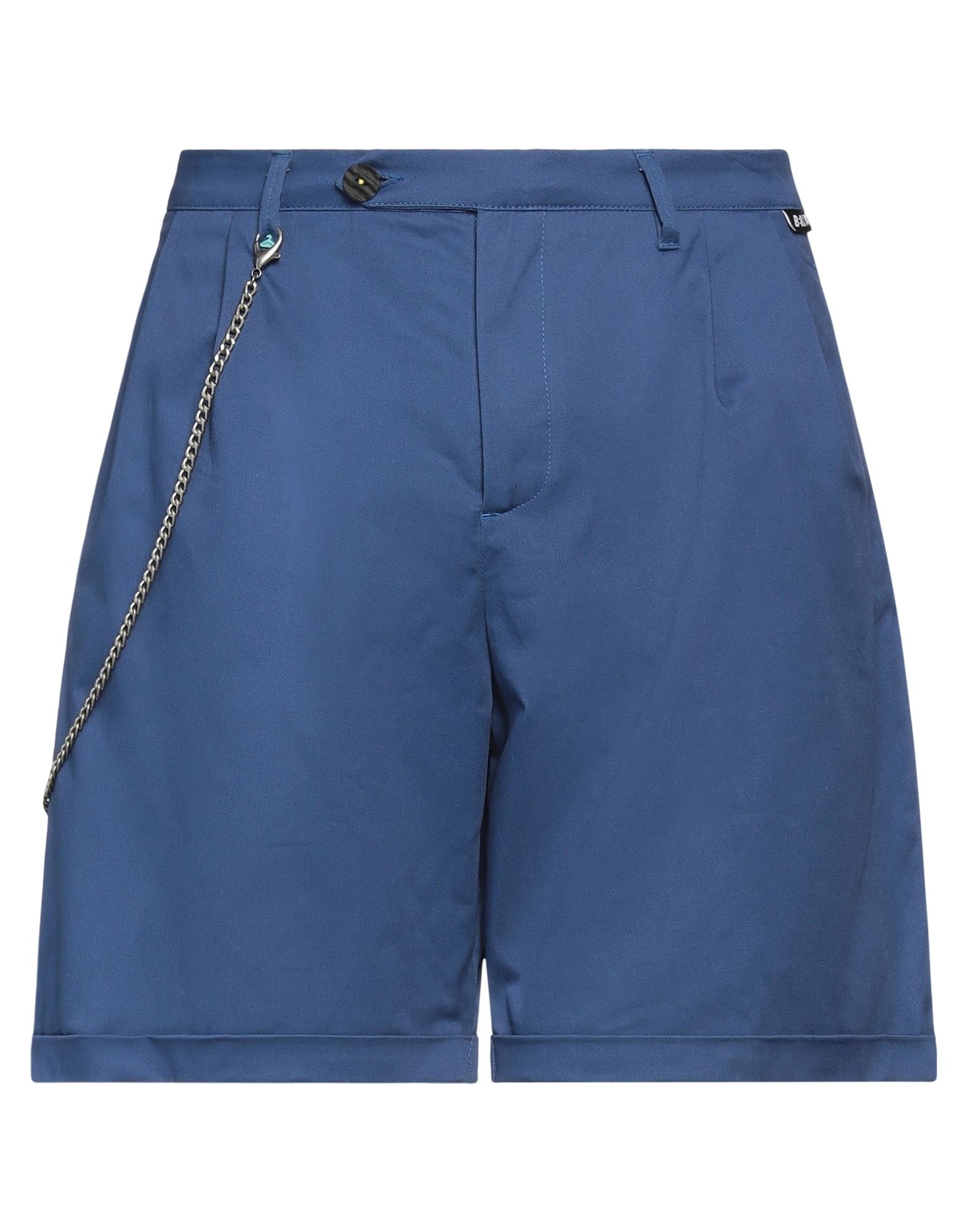 Berna Man Shorts & Bermuda Shorts Blue Size 32 Cotton, Elastane