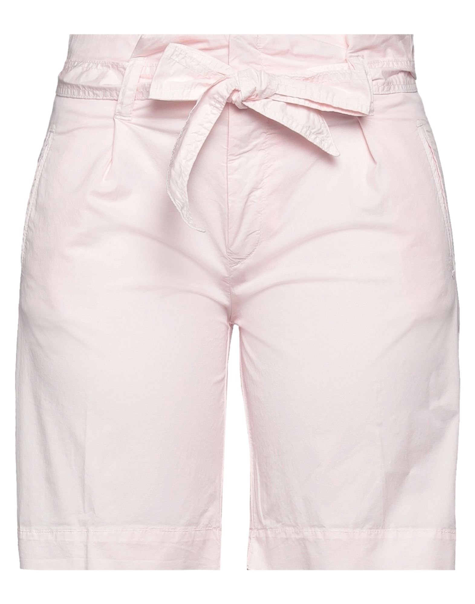40weft Woman Shorts & Bermuda Shorts Light Pink Size 8 Cotton, Elastane