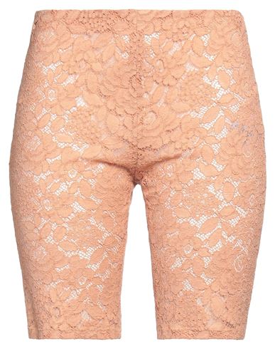 Stella Mccartney Woman Shorts & Bermuda Shorts Salmon Pink Size 4-6 Cotton, Polyamide, Elastane