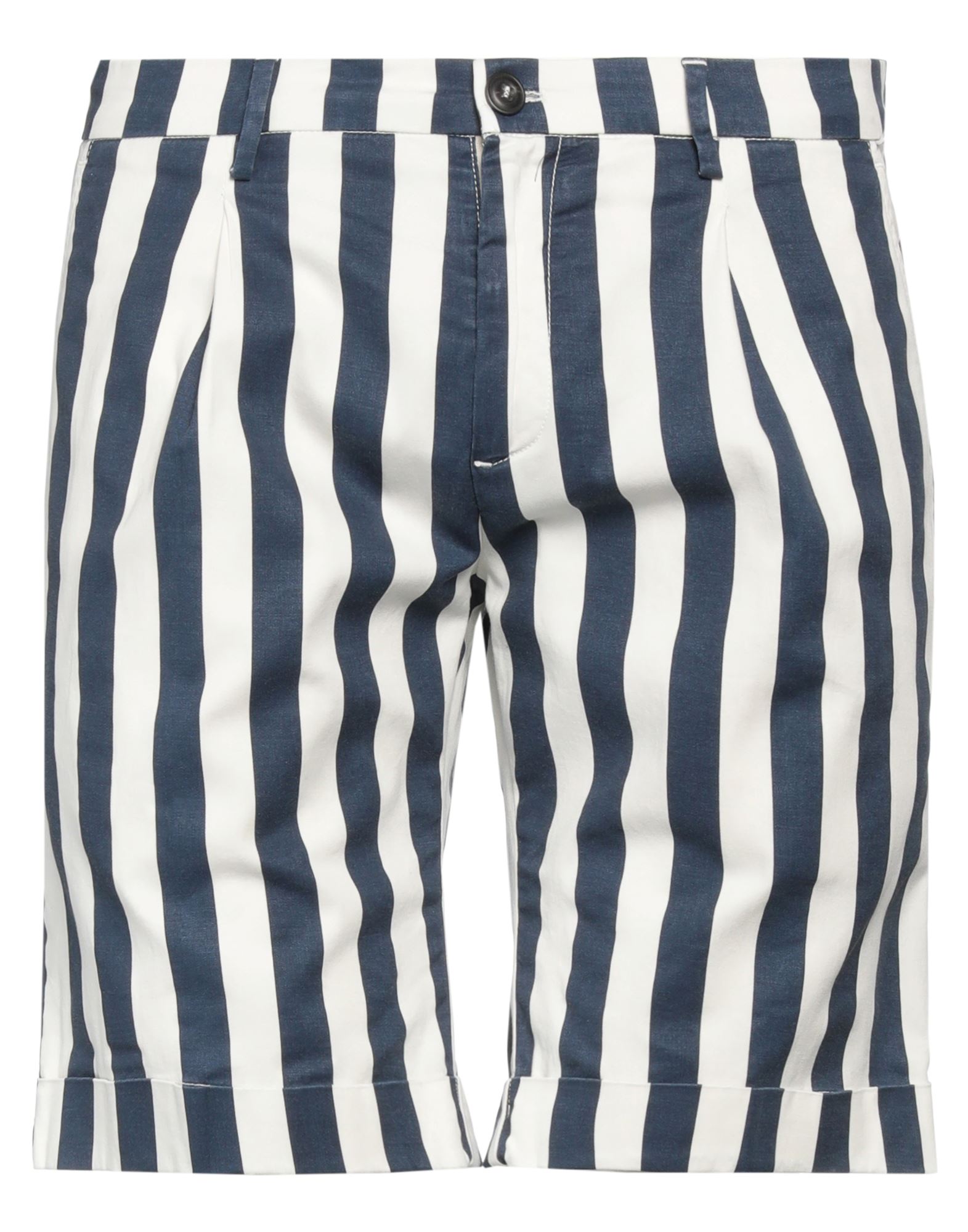 Bro-ship Bro Ship Man Shorts & Bermuda Shorts Off White Size 35 Cotton, Elastane