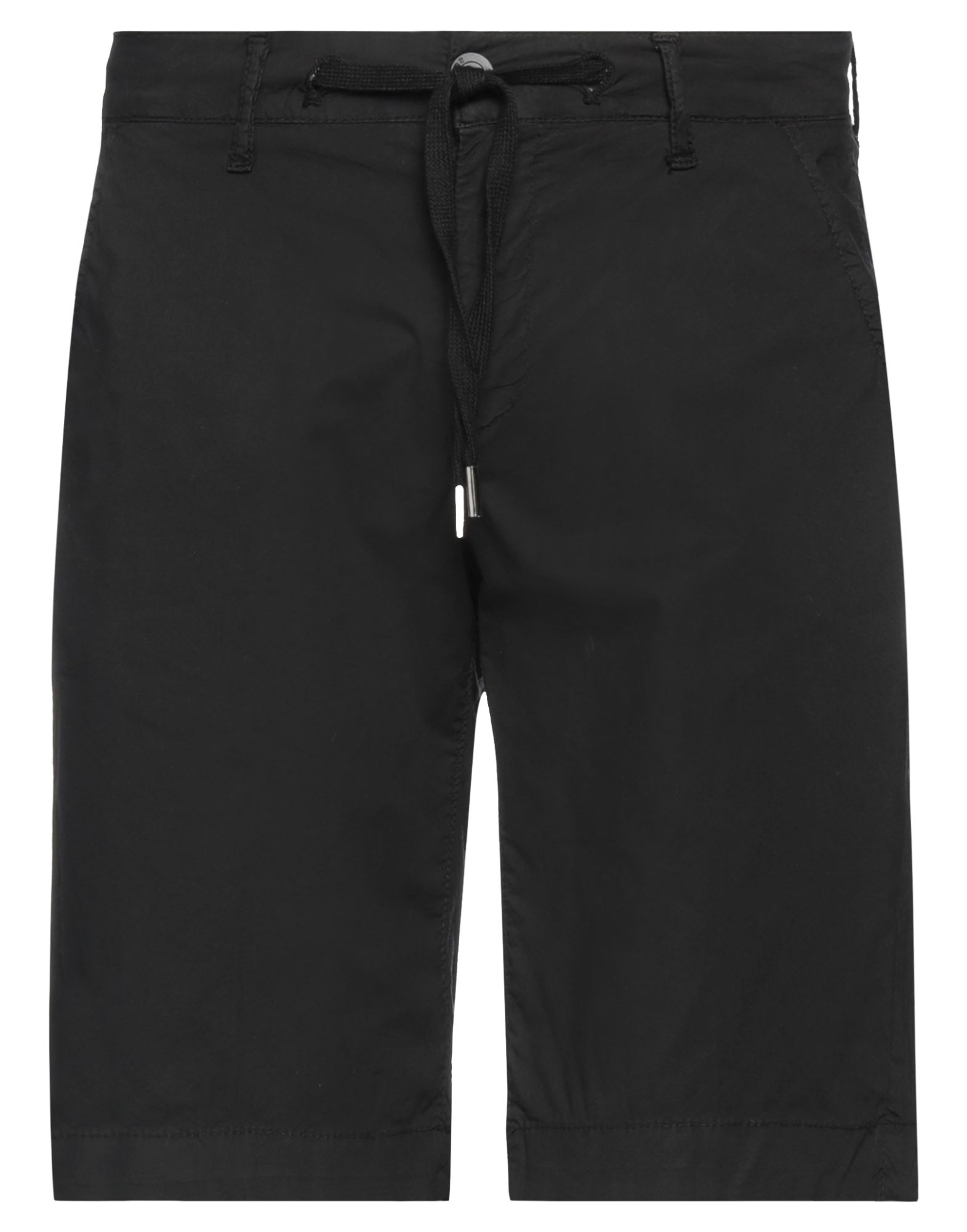 Suns Man Shorts & Bermuda Shorts Black Size S Cotton, Elastane In Black