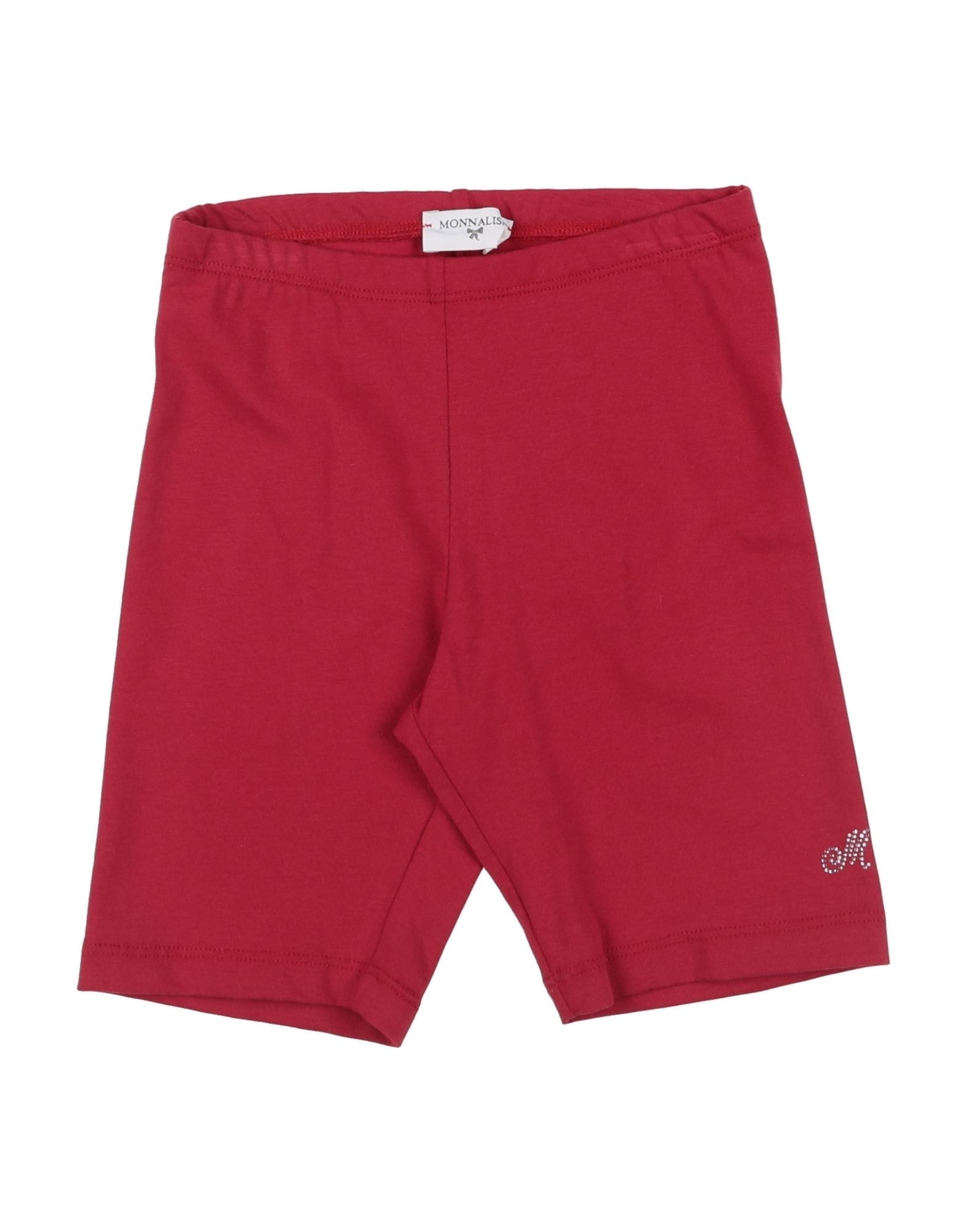 Monnalisa Kids'  Toddler Girl Shorts & Bermuda Shorts Burgundy Size 6 Cotton, Elastane In Red